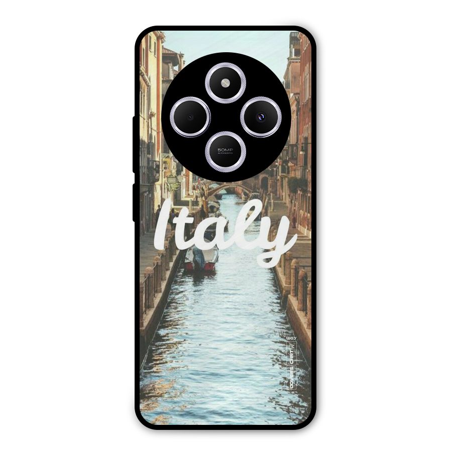 City Travel Metal Back Case for Poco M7