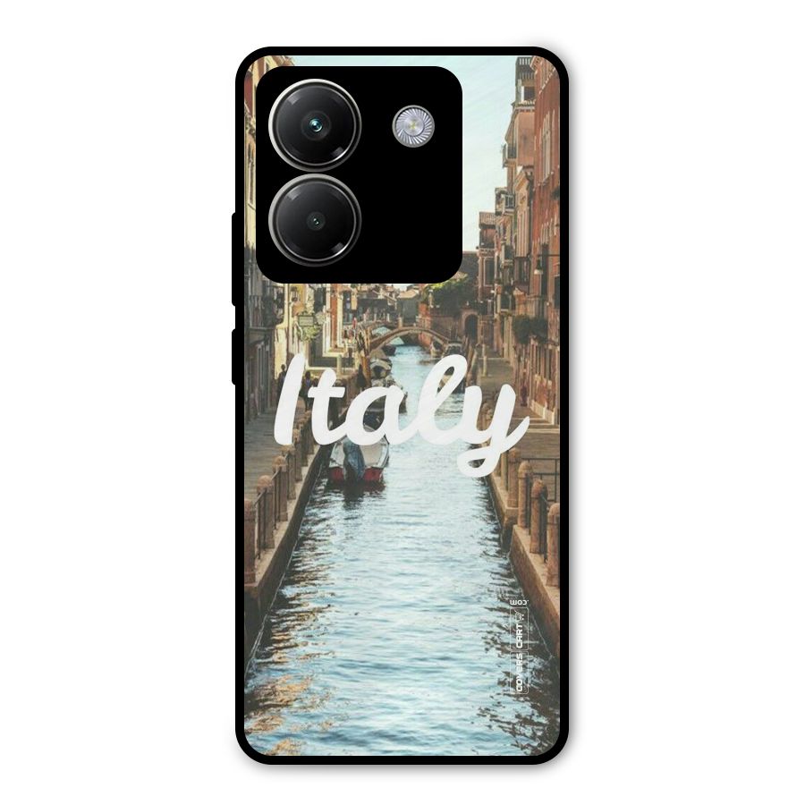 City Travel Metal Back Case for Poco M7 Pro 5G
