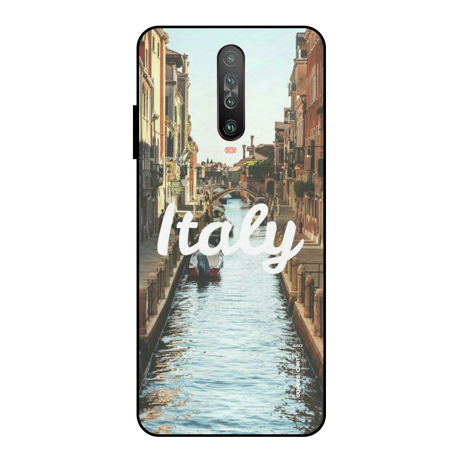 City Travel Metal Back Case for Poco X2