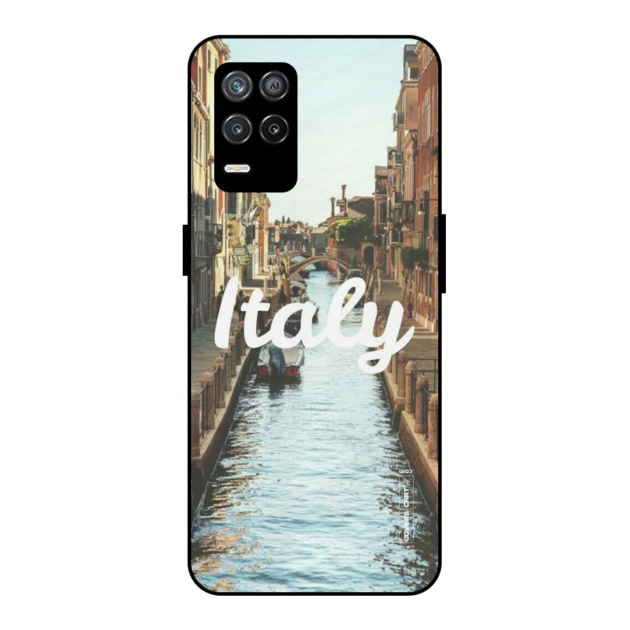 City Travel Metal Back Case for Realme 8 5G
