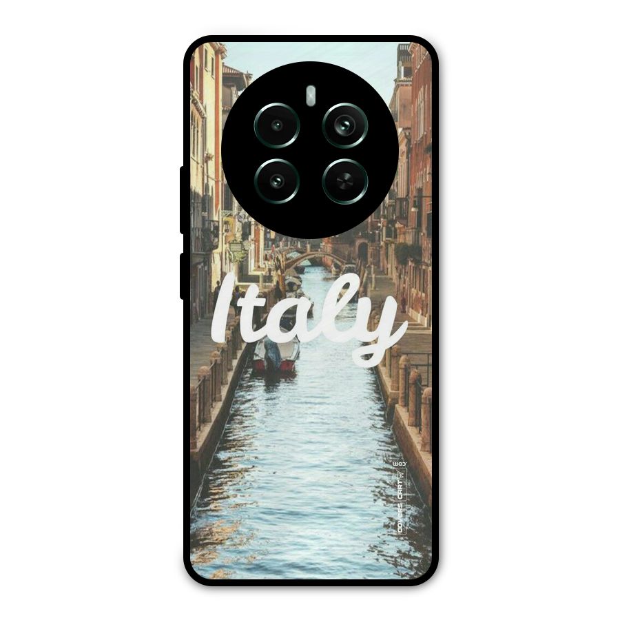 City Travel Metal Back Case for Realme Narzo 70 Pro