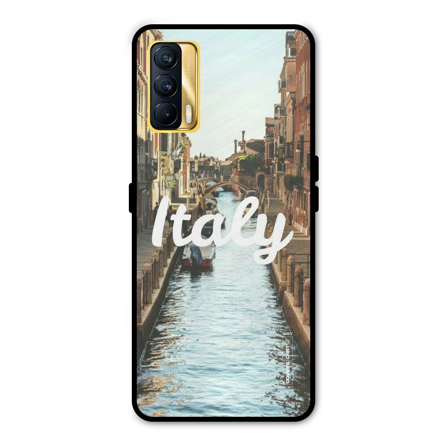 City Travel Metal Back Case for Realme X7
