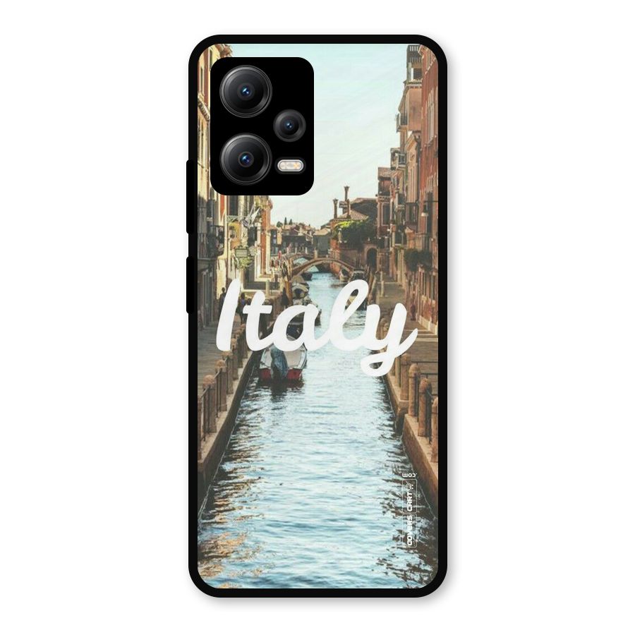 City Travel Metal Back Case for Redmi Note 12 5G