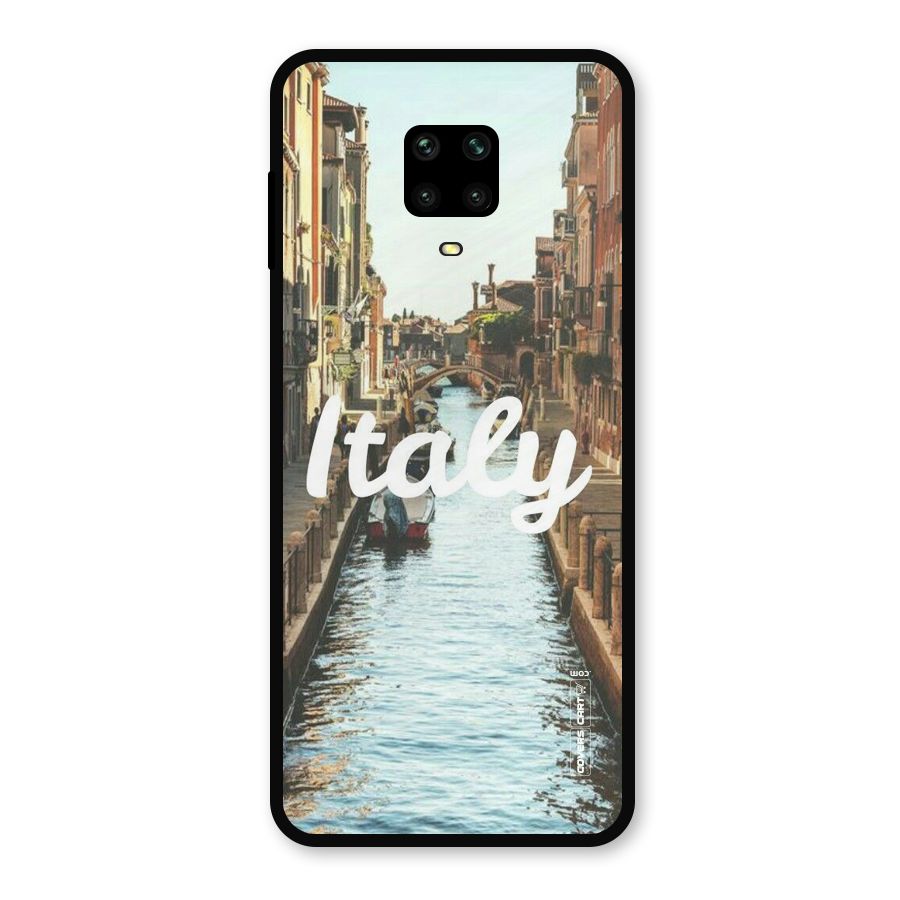 City Travel Metal Back Case for Redmi Note 9 Pro Max