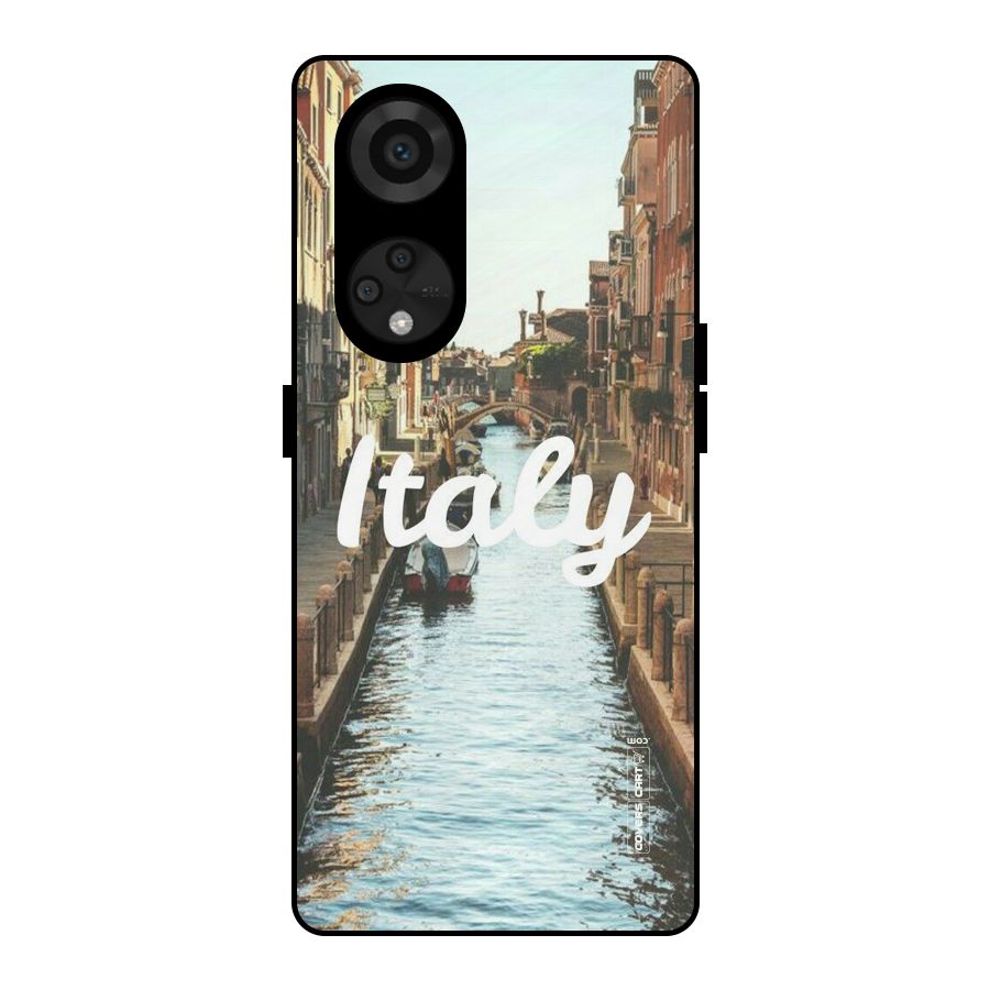 City Travel Metal Back Case for Reno8 T 5G