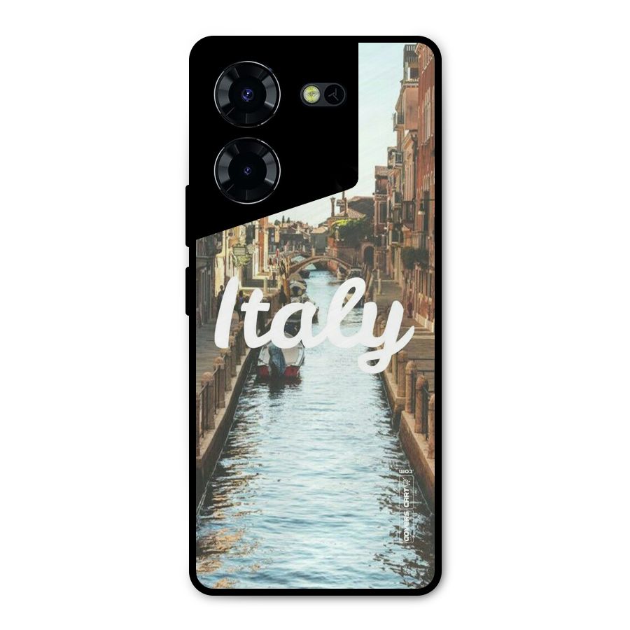 City Travel Metal Back Case for Tecno Pova 5 Pro 5G