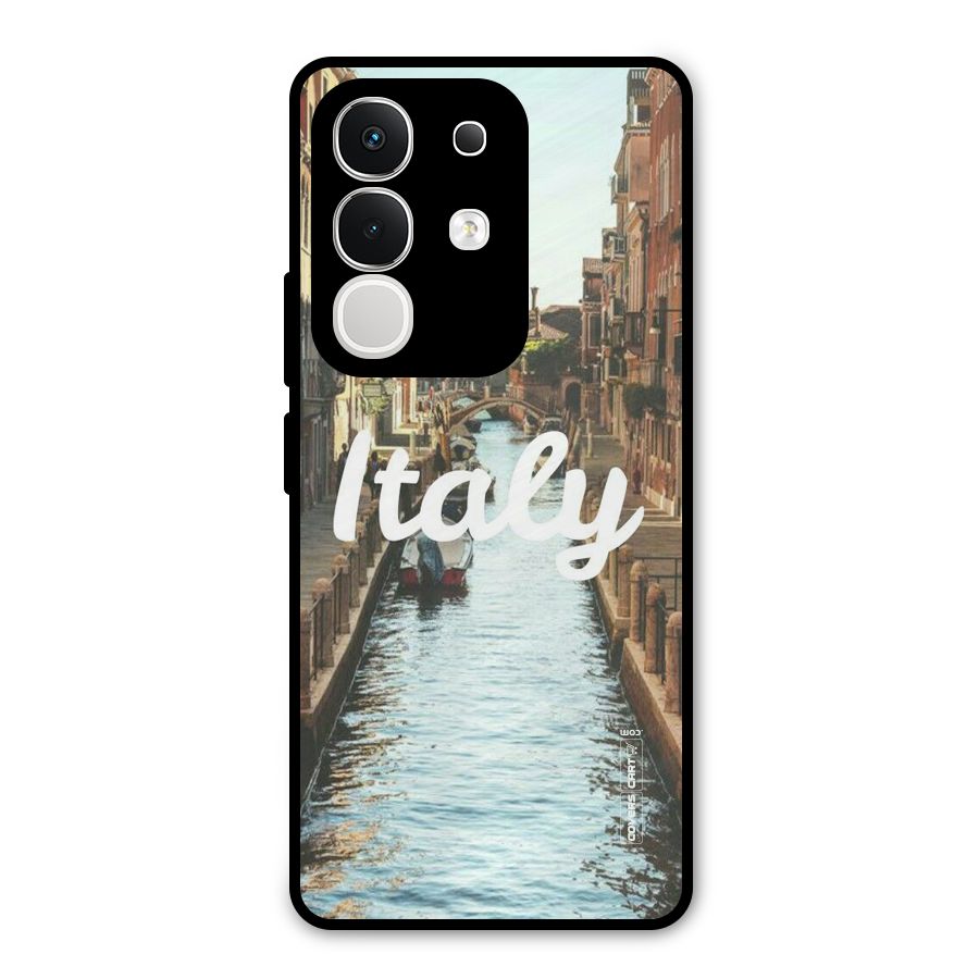 City Travel Metal Back Case for Vivo T4x
