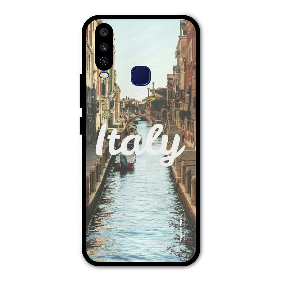 City Travel Metal Back Case for Vivo V17