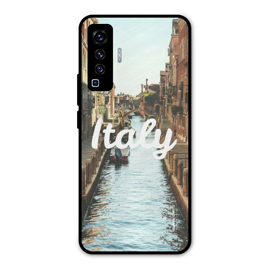 City Travel Metal Back Case for Vivo X50