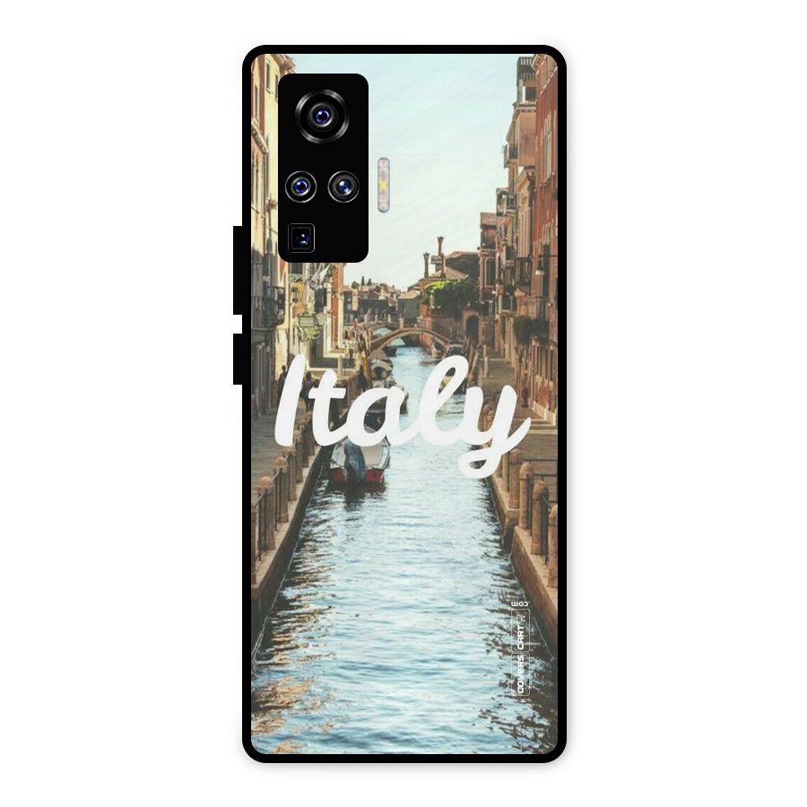 City Travel Metal Back Case for Vivo X50 Pro