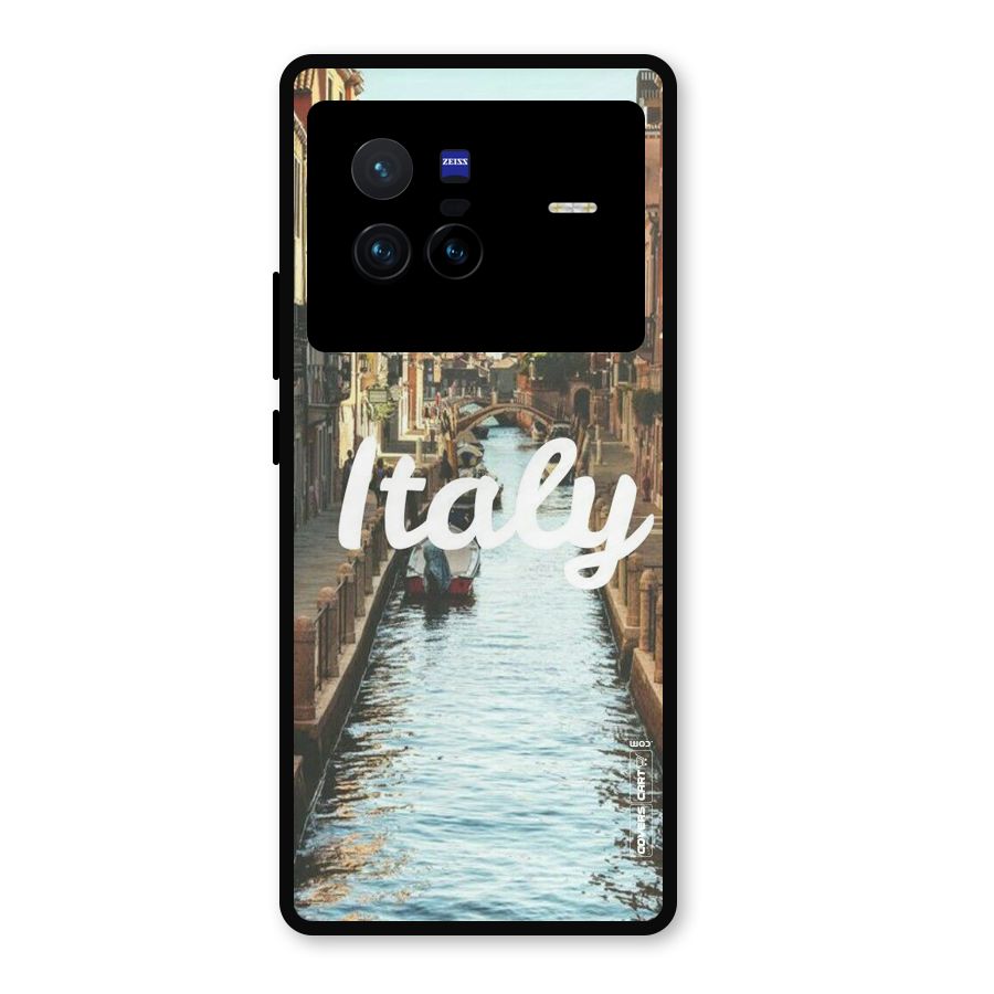 City Travel Metal Back Case for Vivo X80