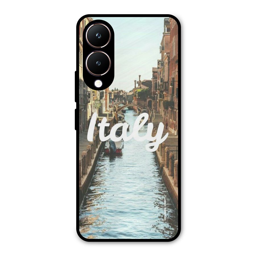 City Travel Metal Back Case for Vivo Y28