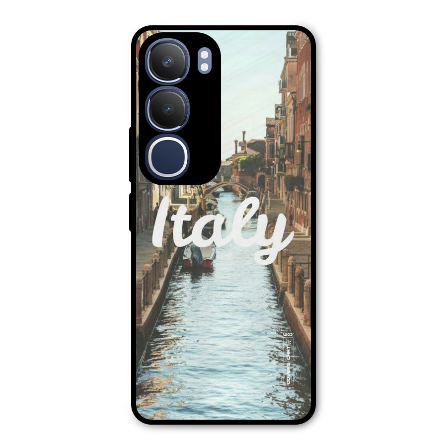 City Travel Metal Back Case for Vivo Y29