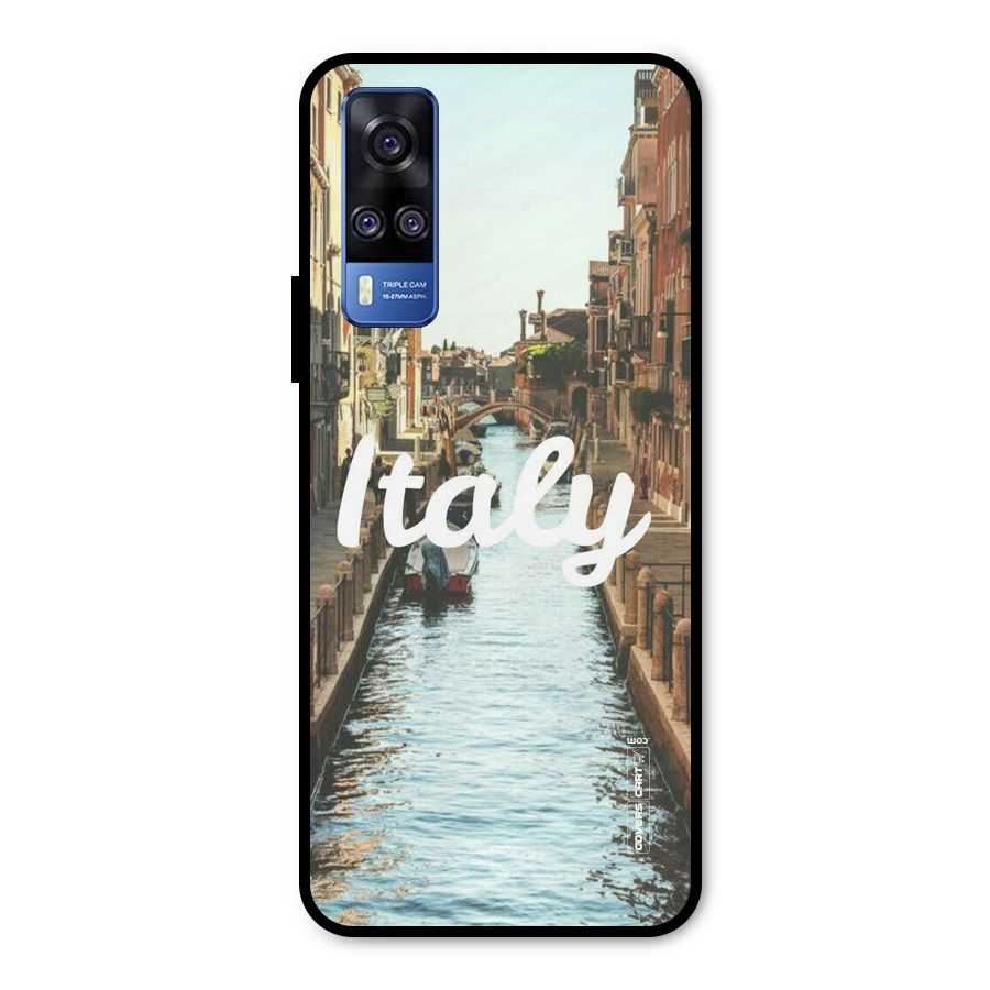 City Travel Metal Back Case for Vivo Y31