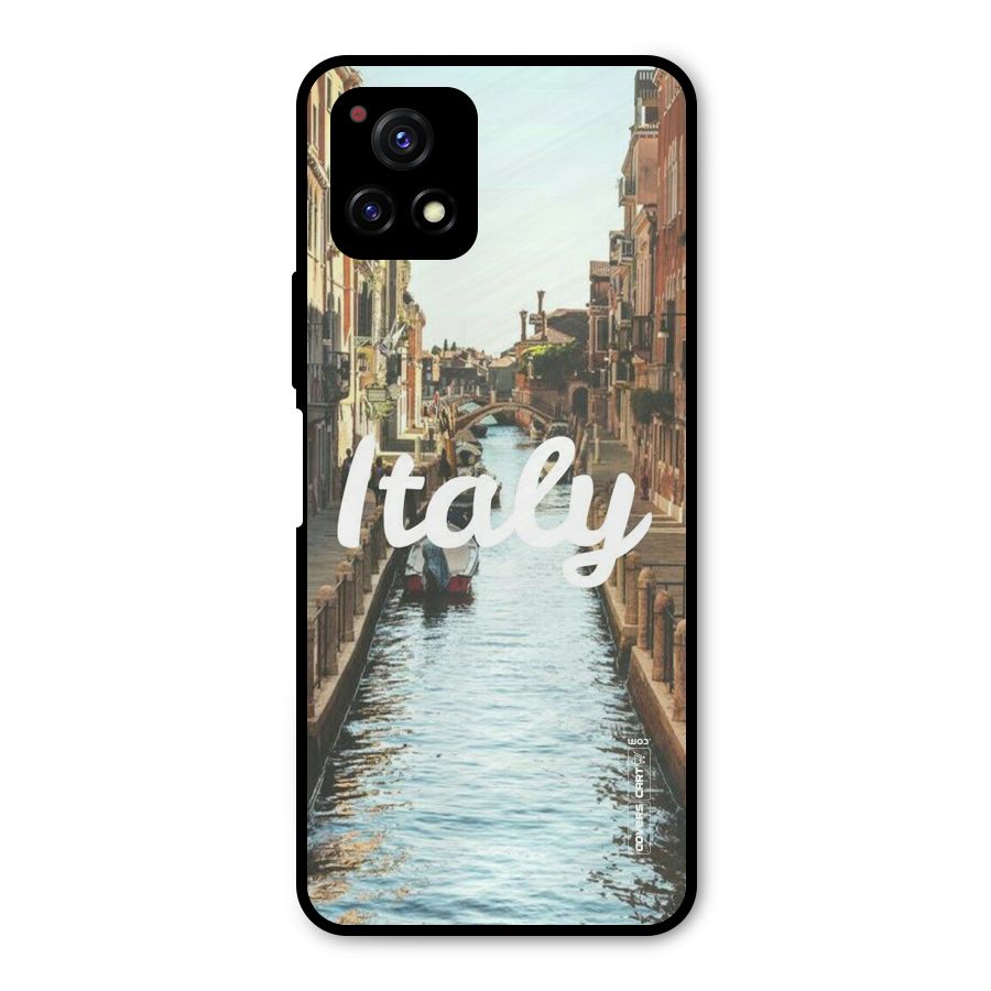 City Travel Metal Back Case for Vivo Y72 5G