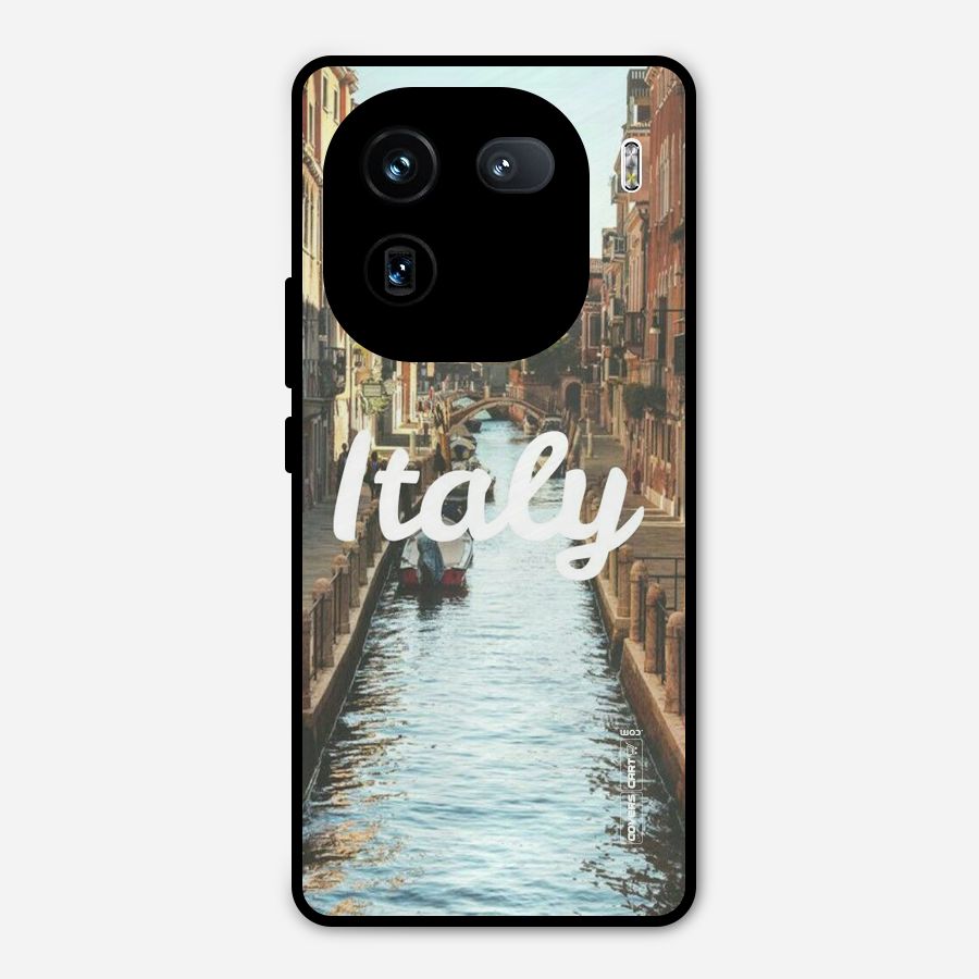City Travel Metal Back Case for iQOO 12