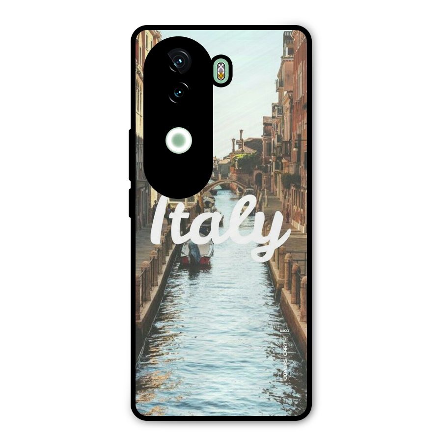 City Travel Metal Back Case for iQOO Z9s
