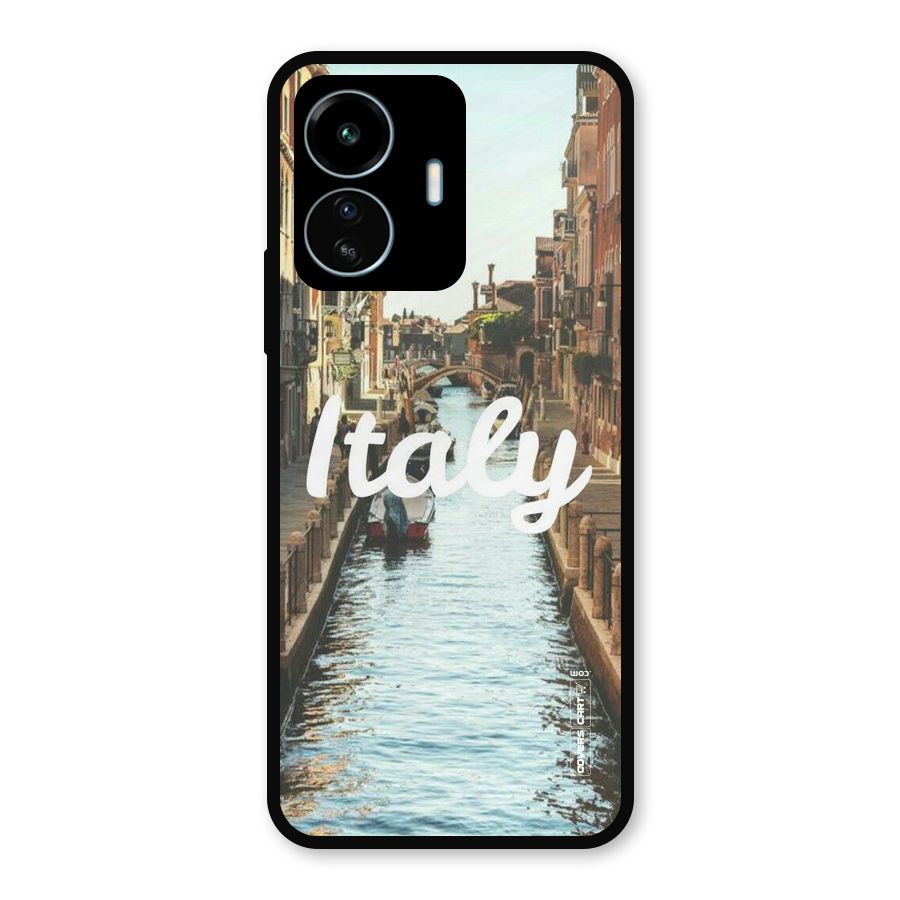 City Travel Metal Back Case for vivo iQOO Z6 Lite 5G
