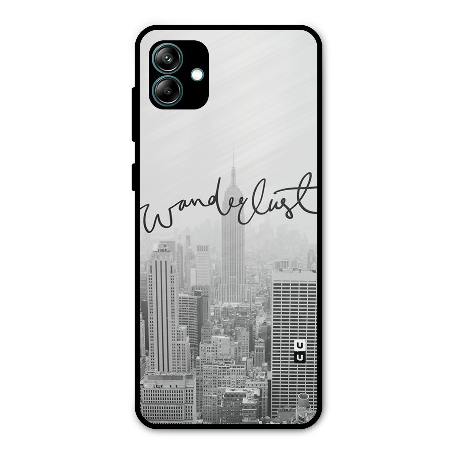 City Wanderlust Monochrome Metal Back Case for Galaxy A04