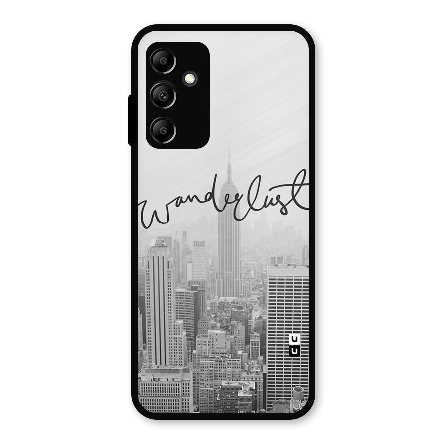 City Wanderlust Monochrome Metal Back Case for Galaxy A14 5G