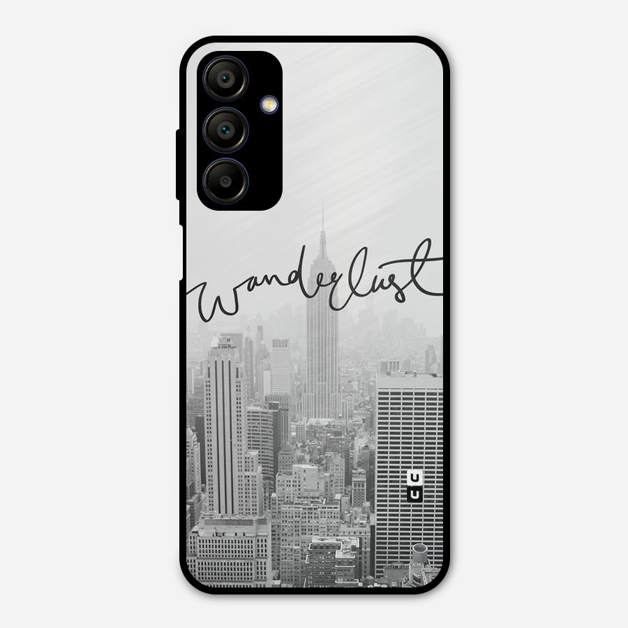 City Wanderlust Monochrome Metal Back Case for Galaxy A15 5G