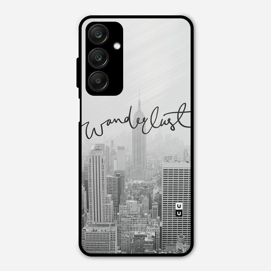 City Wanderlust Monochrome Metal Back Case for Galaxy A25 5G