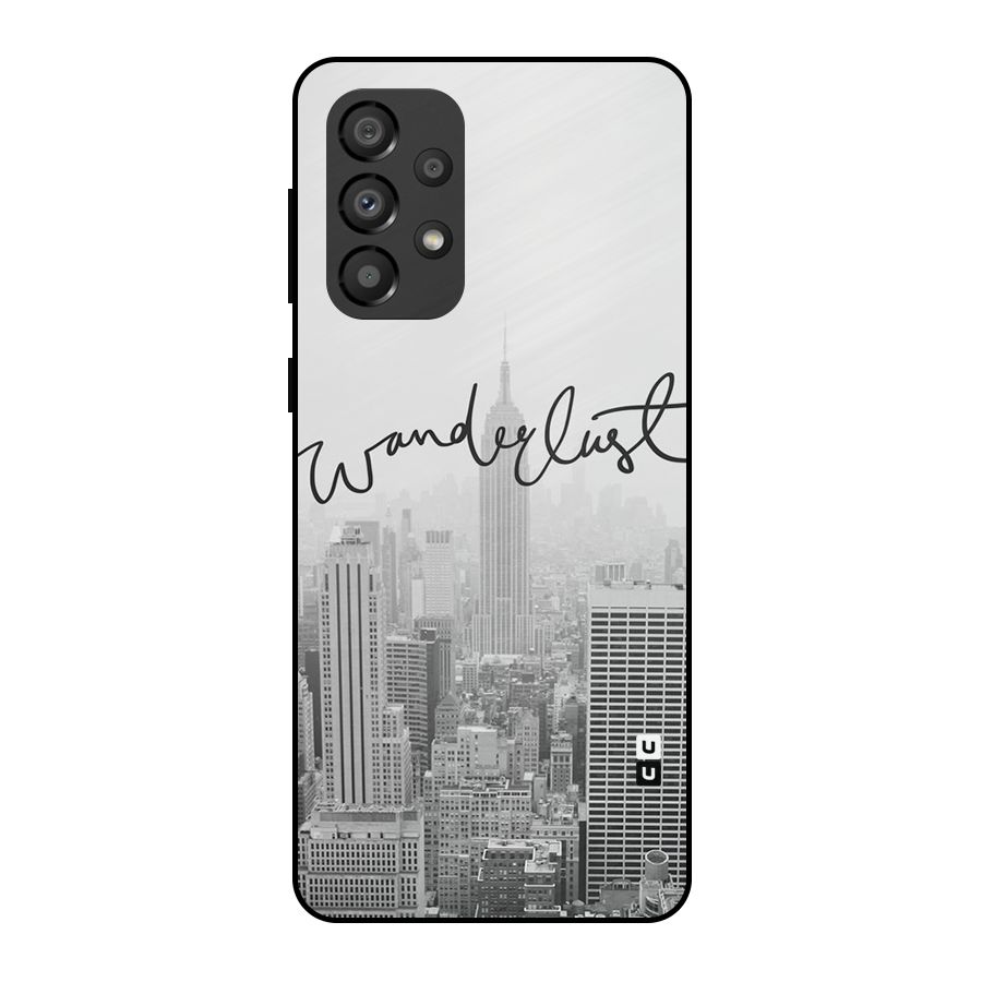 City Wanderlust Monochrome Metal Back Case for Galaxy A33 5G