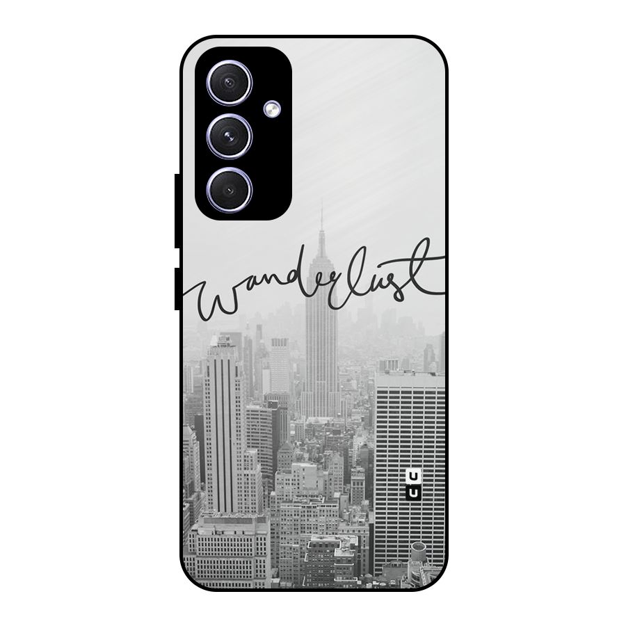 City Wanderlust Monochrome Metal Back Case for Galaxy A54