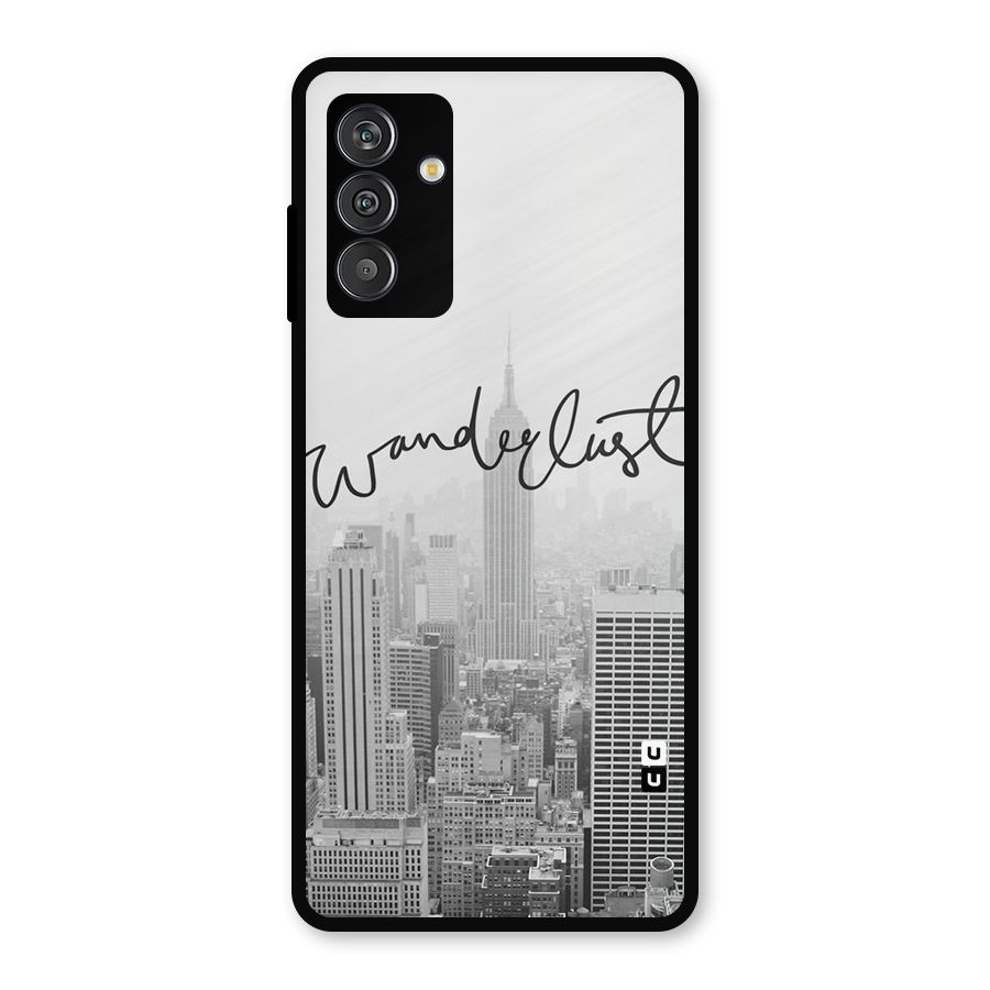 City Wanderlust Monochrome Metal Back Case for Galaxy F13