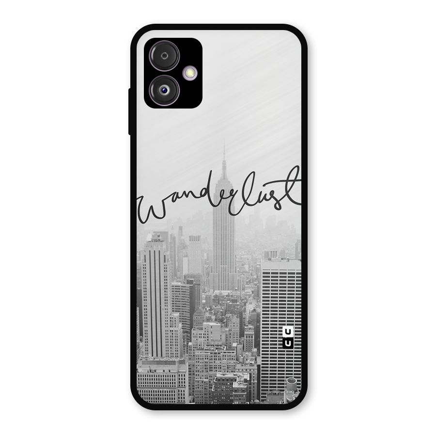 City Wanderlust Monochrome Metal Back Case for Galaxy F14