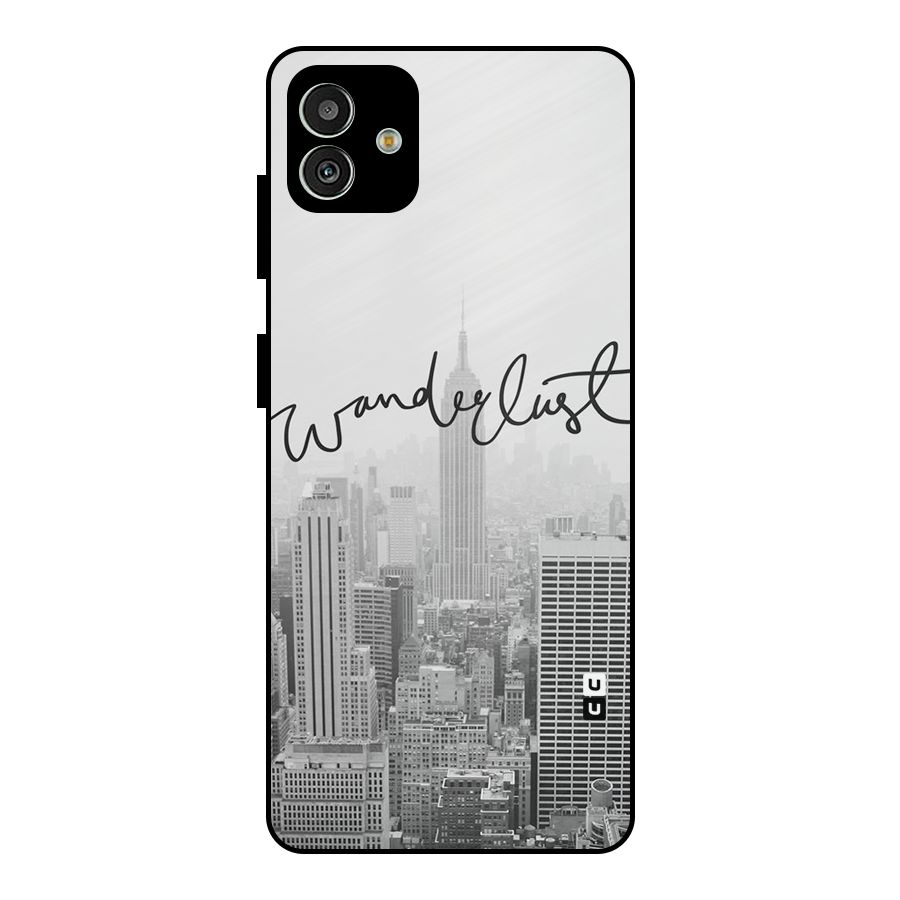 City Wanderlust Monochrome Metal Back Case for Galaxy M13 5G