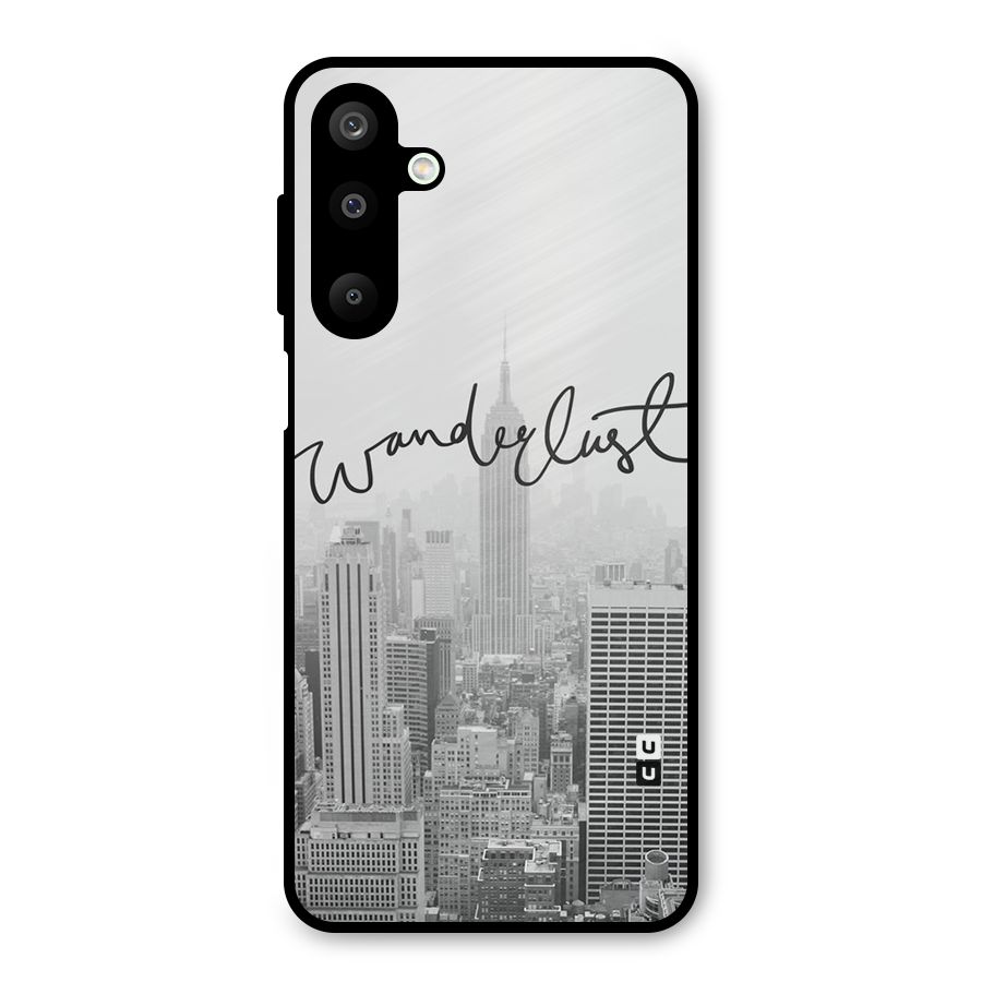 City Wanderlust Monochrome Metal Back Case for Galaxy M16