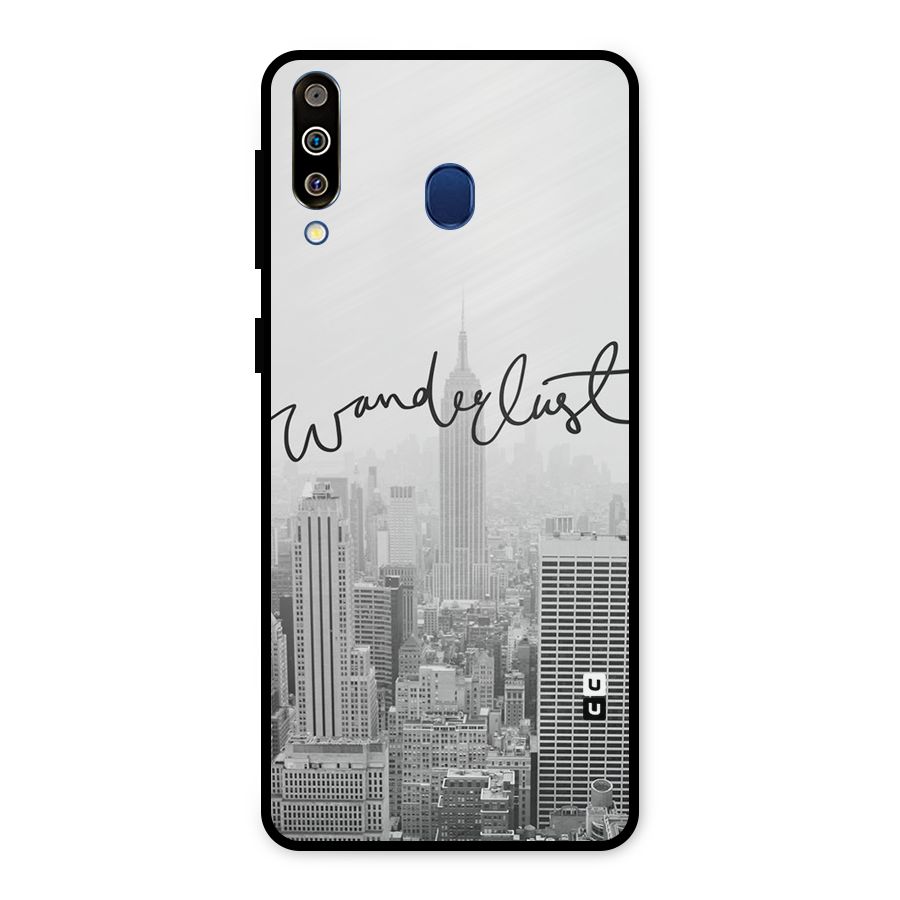 City Wanderlust Monochrome Metal Back Case for Galaxy M30