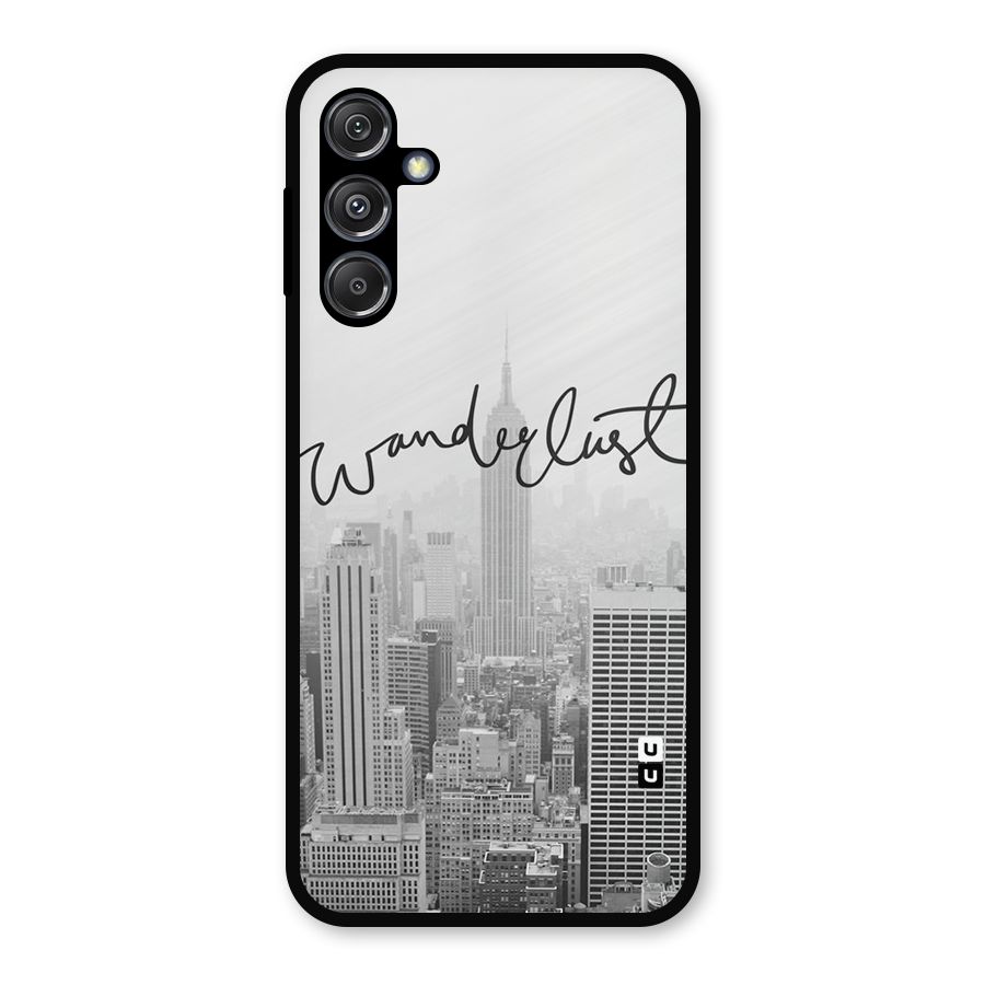 City Wanderlust Monochrome Metal Back Case for Galaxy M34 5G