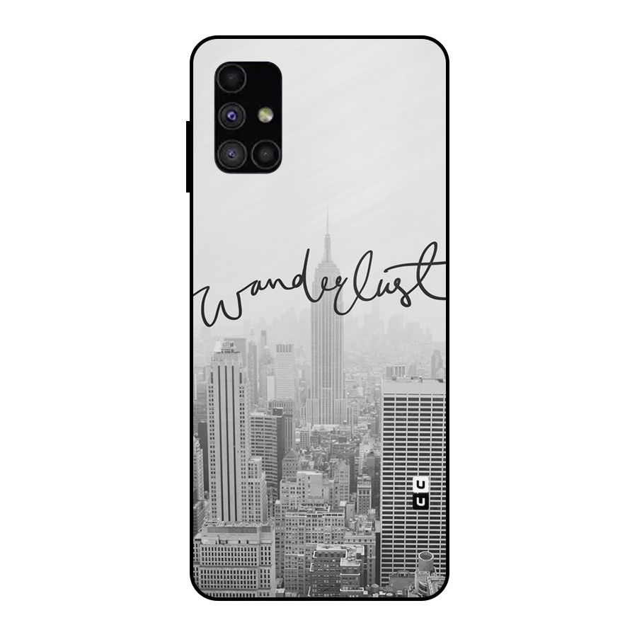City Wanderlust Monochrome Metal Back Case for Galaxy M51