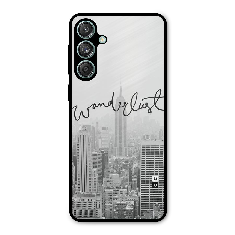 City Wanderlust Monochrome Metal Back Case for Galaxy M55 5G