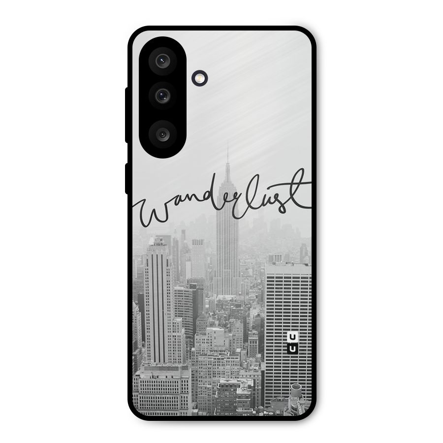 City Wanderlust Monochrome Metal Back Case for Galaxy M56