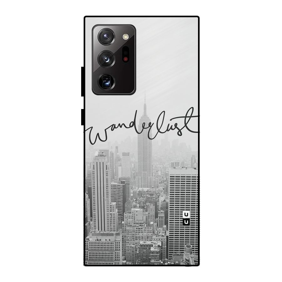 City Wanderlust Monochrome Metal Back Case for Galaxy Note 20 Ultra