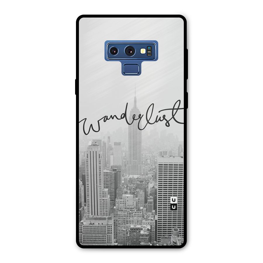 City Wanderlust Monochrome Metal Back Case for Galaxy Note 9