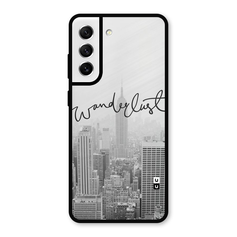 City Wanderlust Monochrome Metal Back Case for Galaxy S21 FE 5G