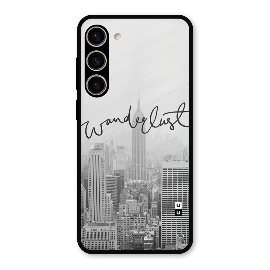 City Wanderlust Monochrome Metal Back Case for Galaxy S23 Plus