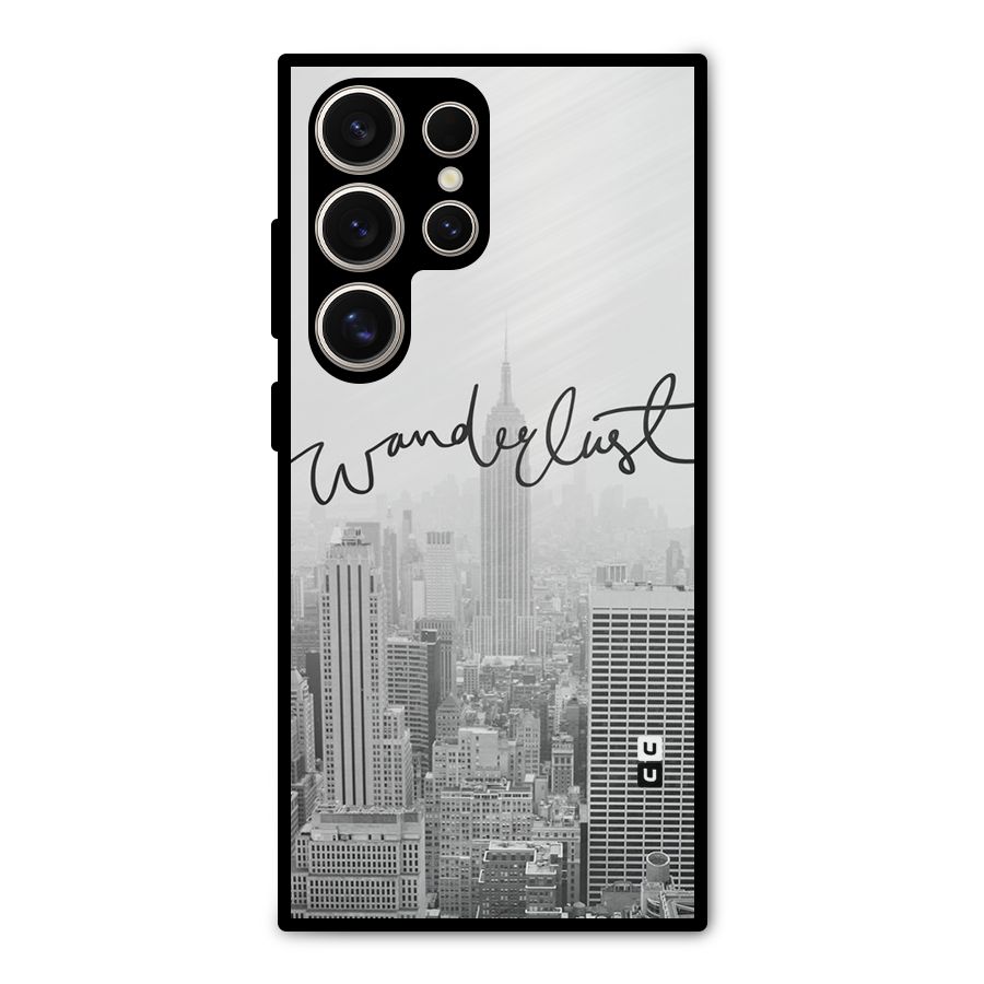 City Wanderlust Monochrome Metal Back Case for Galaxy S24 Ultra