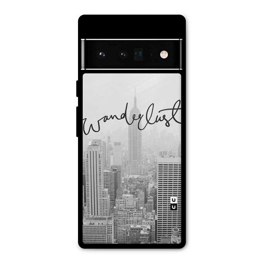 City Wanderlust Monochrome Metal Back Case for Google Pixel 6 Pro
