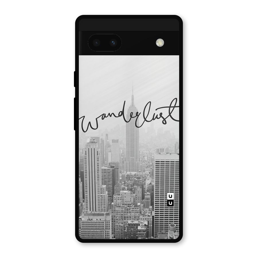City Wanderlust Monochrome Metal Back Case for Google Pixel 6a
