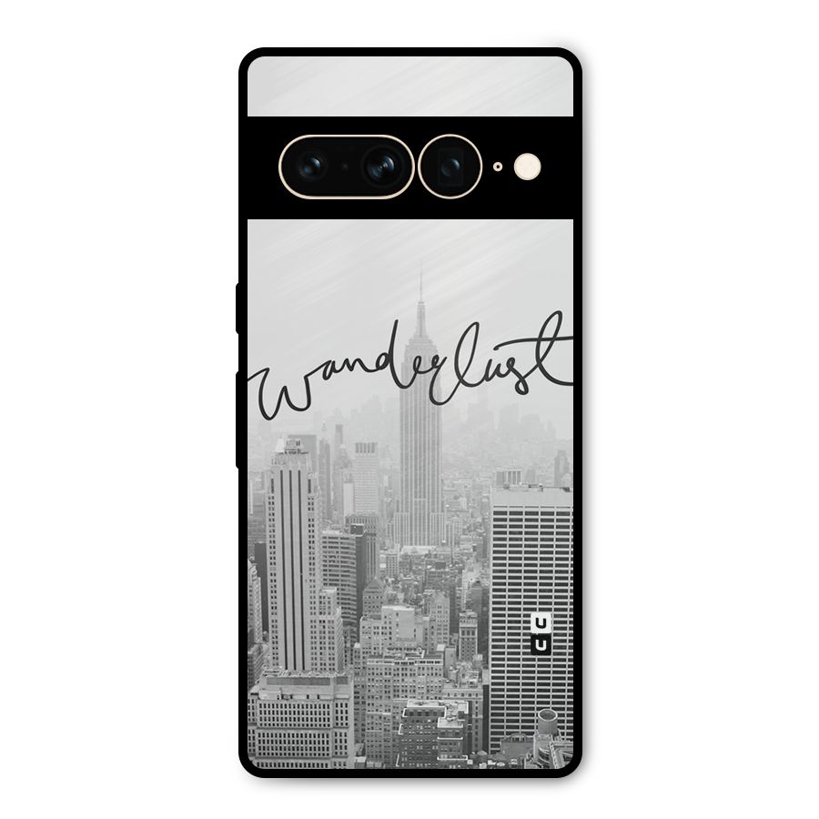 City Wanderlust Monochrome Metal Back Case for Google Pixel 7 Pro
