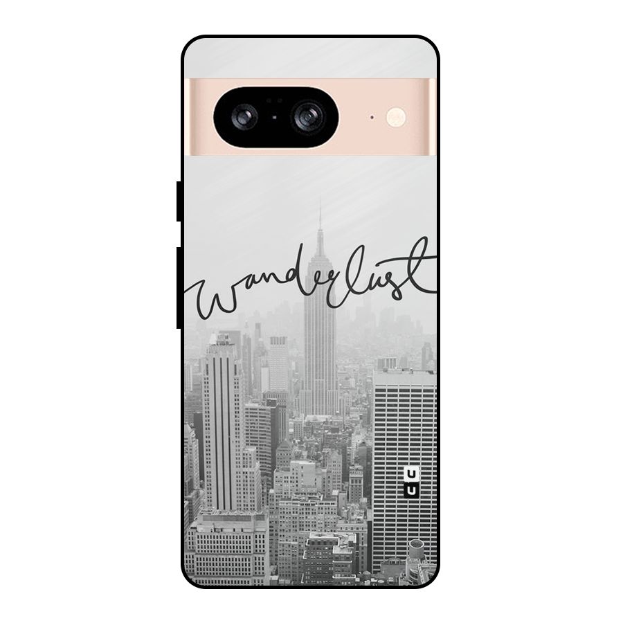 City Wanderlust Monochrome Metal Back Case for Google Pixel 8