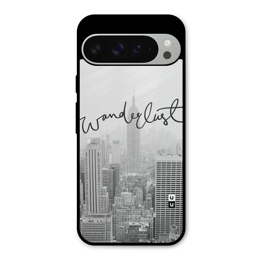 City Wanderlust Monochrome Metal Back Case for Google Pixel 9 Pro XL