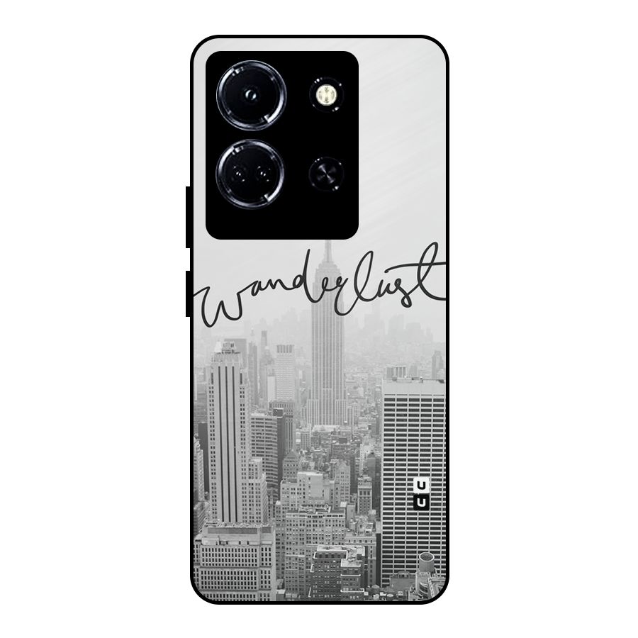 City Wanderlust Monochrome Metal Back Case for Infinix Note 30 5G
