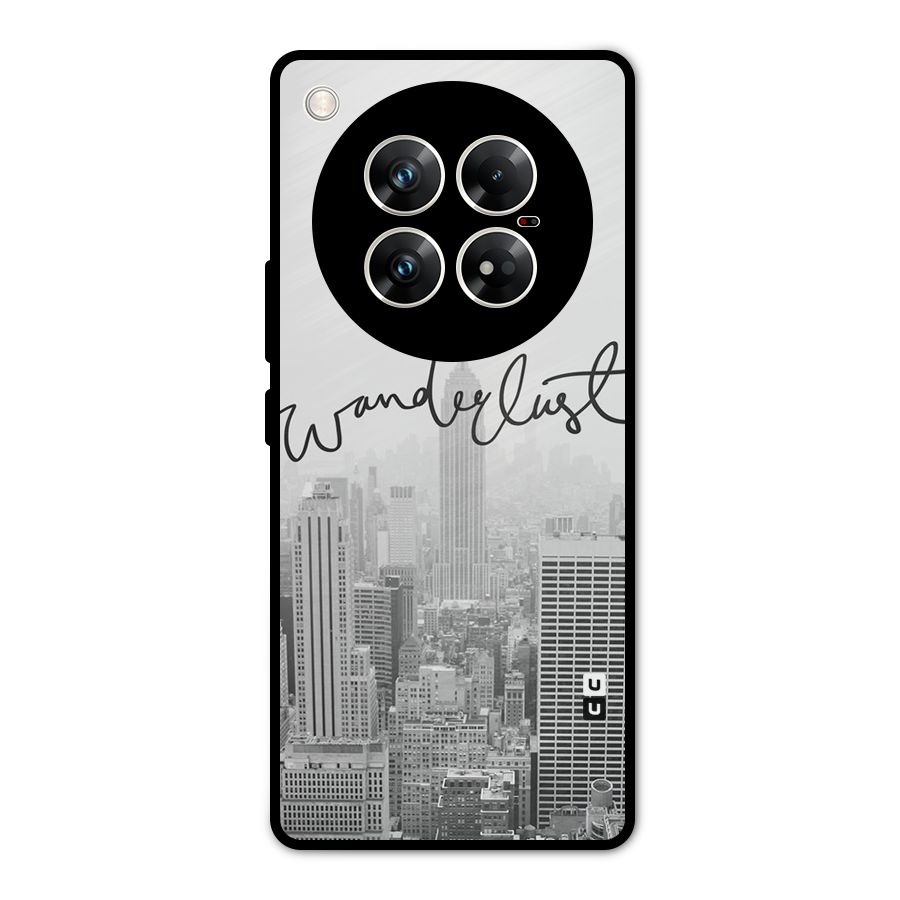 City Wanderlust Monochrome Metal Back Case for Infinix Zero 40 5G