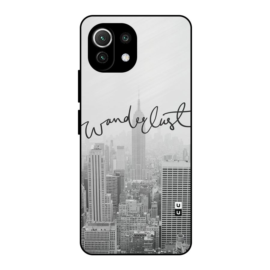 City Wanderlust Monochrome Metal Back Case for Mi 11 Lite NE 5G
